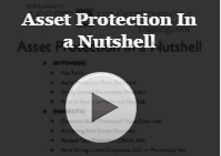 asset protection in a nutshell