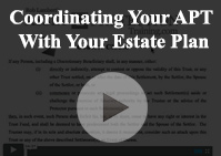 coordinating your asset protection trust with estate